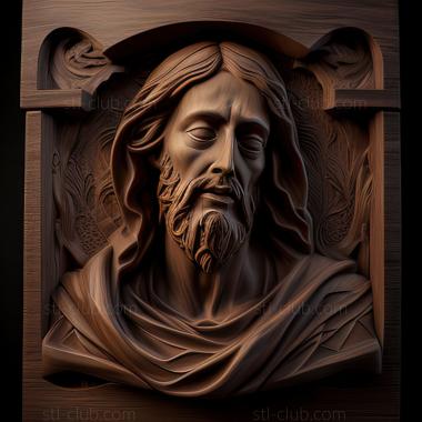 3D model st jesus (STL)